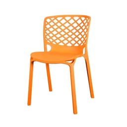 ICE Cafeteria Chair - IceOrangefront in Mumbai by Woodware