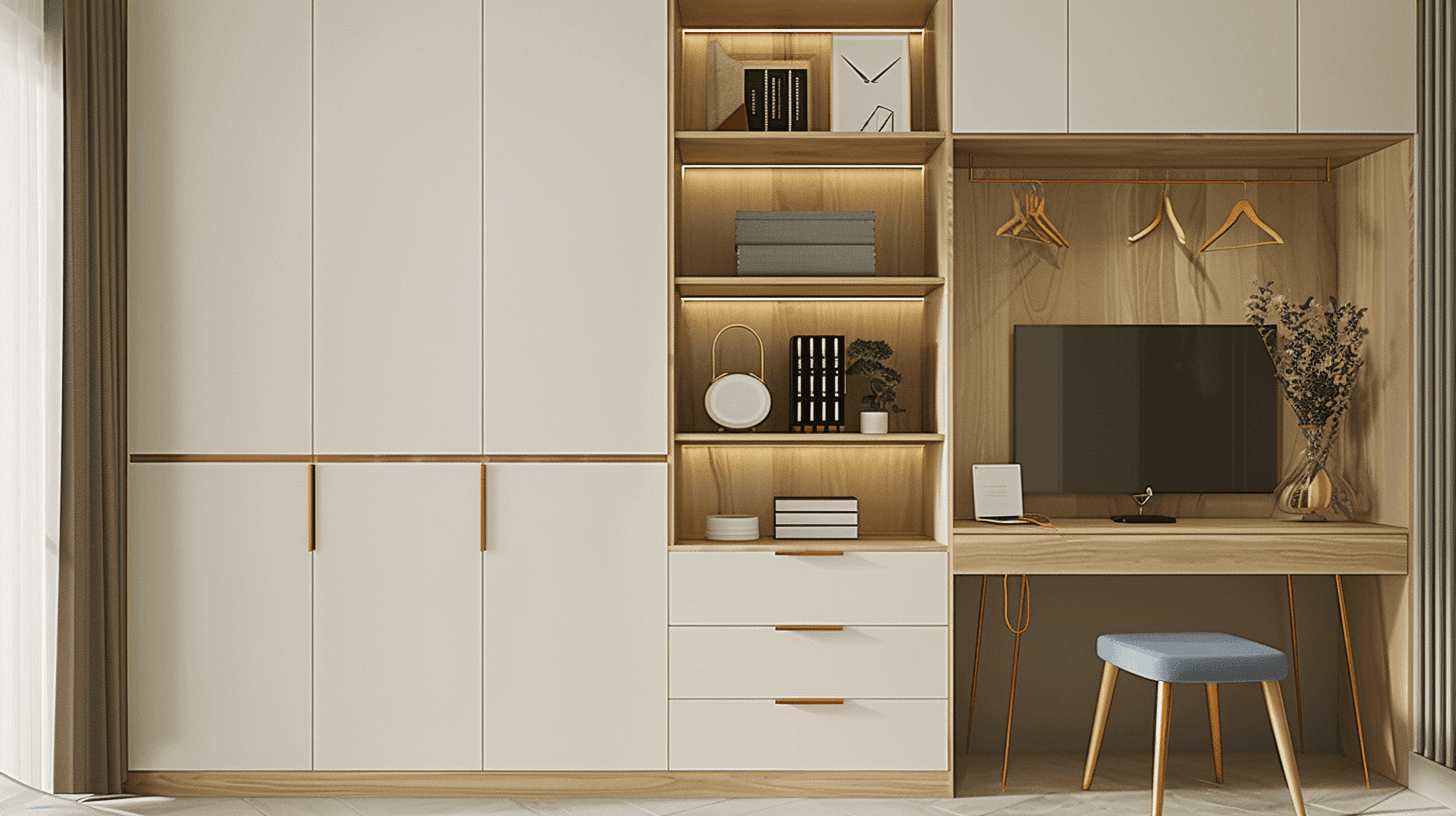 Interior designing and Modular Wardrobes manufacturer in mumbai